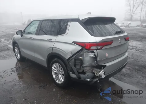 2022 Mitsubishi Outlander Es 2.5 S-Awc from USA, damaged, VIN JA4J4TA87NZ036098